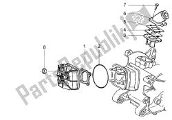 Cylinder head and induction pipe