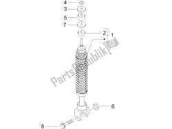 sospensione posteriore - ammortizzatore / i