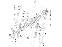 Fork's components (Kayaba)