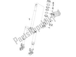 forcella / tubo sterzo - unità cuscinetto sterzo