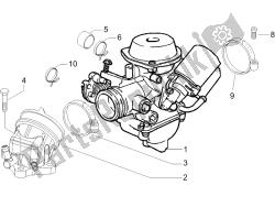 carburateur, montage - koppelingsleiding