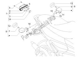 faros traseros - luces intermitentes