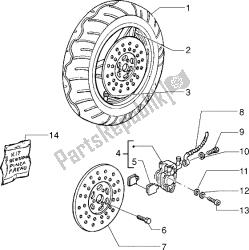 roue avant - étrier