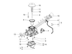 componenti del carburatore