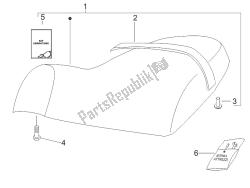 Saddle/seats - Tool roll