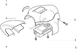 componentes del manillar piezas-unidad de instrumentos