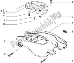 Speedometers kms. - Handlebar covers