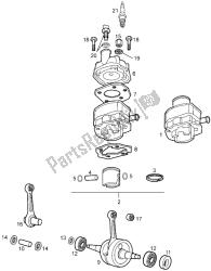 Crankshaft assy-cylinder and piston