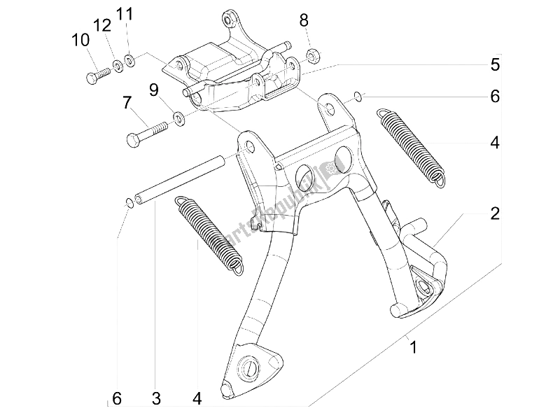 Toutes les pièces pour le Des Stands du Gilera Storm 50 2007