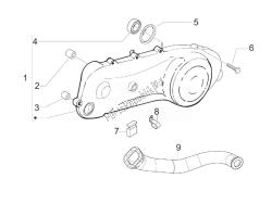 Crankcase cover - Crankcase cooling