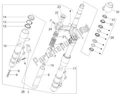 Fork/steering tube - Steering bearing unit