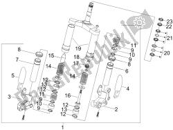 forcella / tubo sterzo - unità cuscinetto sterzo