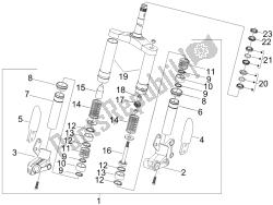 Fork/steering tube - Steering bearing unit