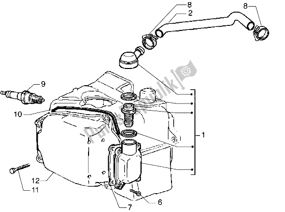 Tutte le parti per il Valvola Di Scarico Dell'olio del Gilera Runner VXR 125 1998