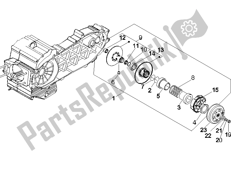 Wszystkie części do Nap? Dzane Ko? O Pasowe Gilera Nexus 500 E3 2009