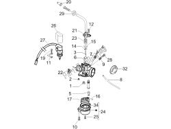 Paket] Wandler Ersatzteile kompatibel mit Gilera DNA EASY ICE