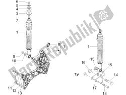 sospensione posteriore - ammortizzatore / i