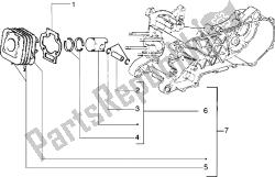 Cylinder-piston-wrist pin, assy