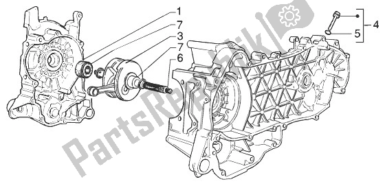 Todas las partes para Cigüeñal de Gilera Runner 125 VX 4T 1998