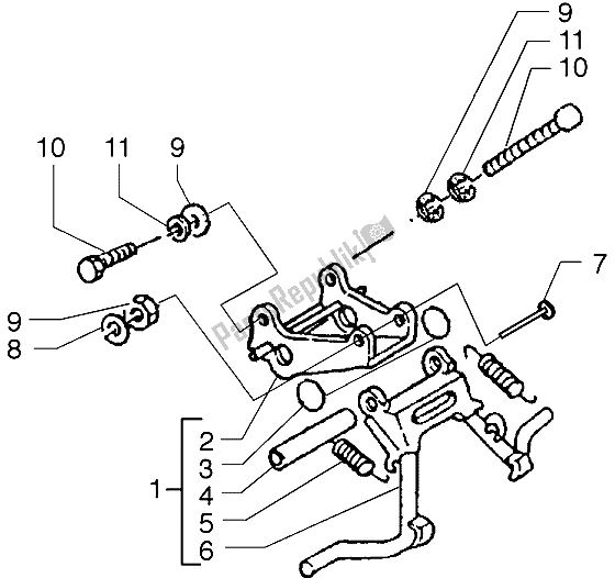 Todas as partes de Ficar do Gilera ICE 50 1998