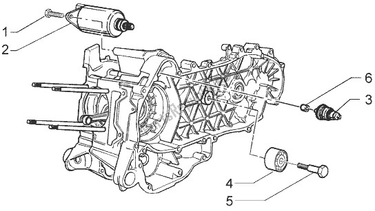 Tutte le parti per il Avviamento Elettrico del Gilera Runner 125 VX 4T 1998