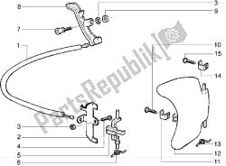 Petrol cap-steering wheel lock