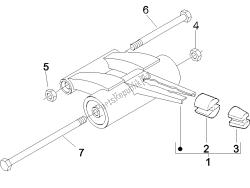 Swinging arm