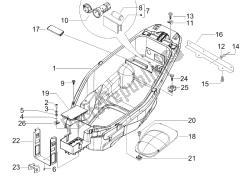 Helmet huosing - Undersaddle