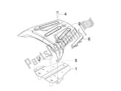 Rear luggage rack