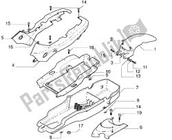 parafango posteriore-sottosella