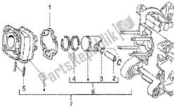 Cylinder-piston-wrist pin, assy