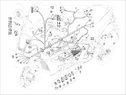 Main cable harness