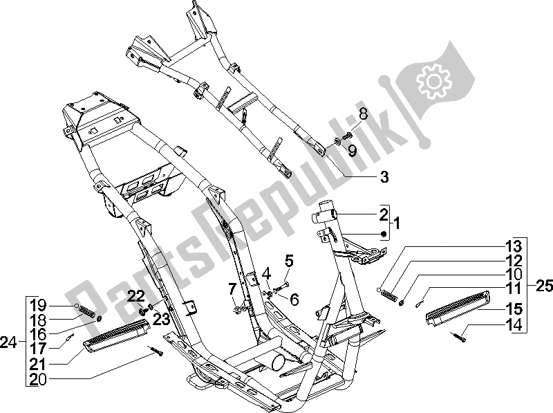 Toutes les pièces pour le Cadre / Carrosserie du Gilera Runner 50 SP SC 2006