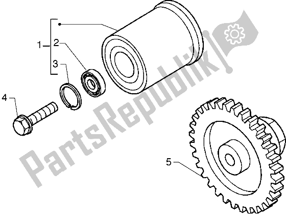 Tutte le parti per il Limitatore Di Coppia - Damper Pelley (per Veicoli Vxr) del Gilera Runner VXR 125 1998