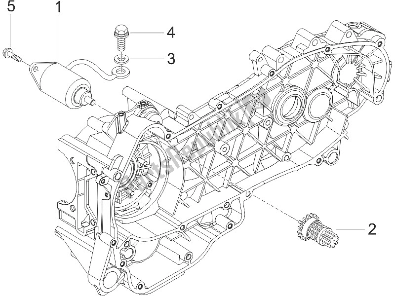 Todas las partes para Stater - Arranque Eléctrico de Gilera Runner 200 VXR 4T 2005