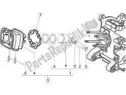 Cylinder-pistston-wrist pin unit