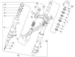 forcella / tubo sterzo - unità cuscinetto sterzo