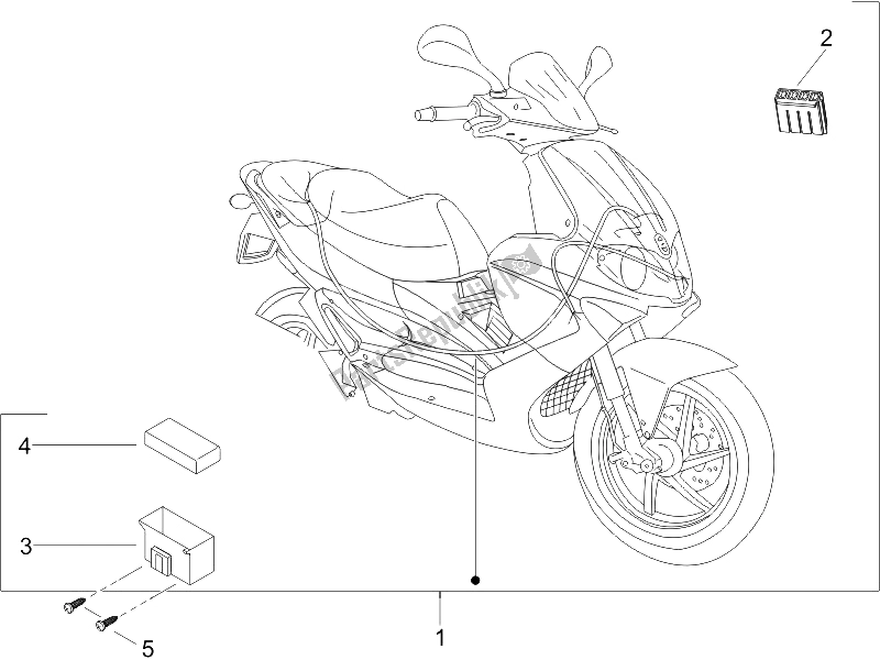 Toutes les pièces pour le Faisceau De Câbles Principal du Gilera Runner 125 VX 4T UK 2005