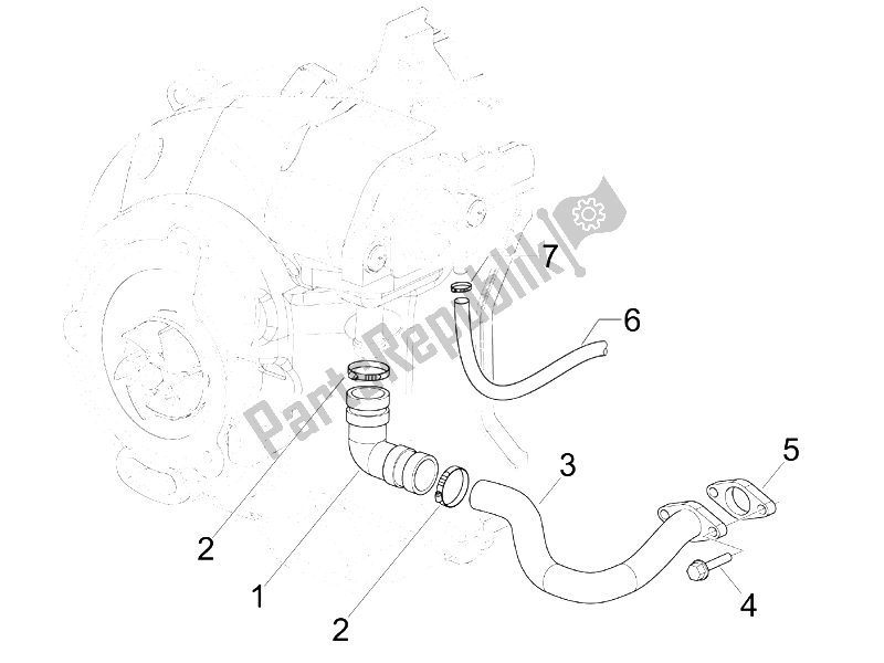 Todas las partes para Caja De Aire Secundaria de Gilera Runner 125 VX 4T SC 2006