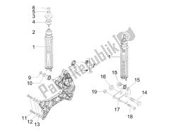 sospensione posteriore - ammortizzatore / i