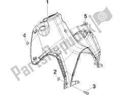 Front glove-box - Knee-guard panel