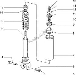 Rear shock absorber