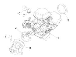 Carburettor, assembly - Union pipe