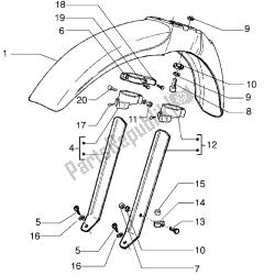 Front mudguard