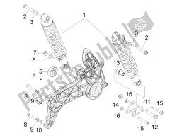 Rear suspension - Shock absorber/s