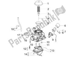 componenti del carburatore