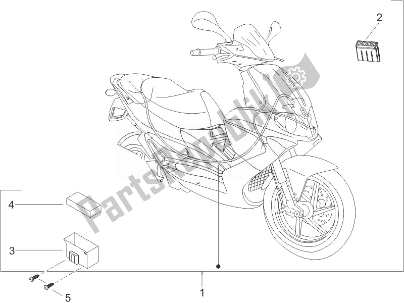 Toutes les pièces pour le Faisceau De Câbles Principal du Gilera Runner 125 VX 4T 2005