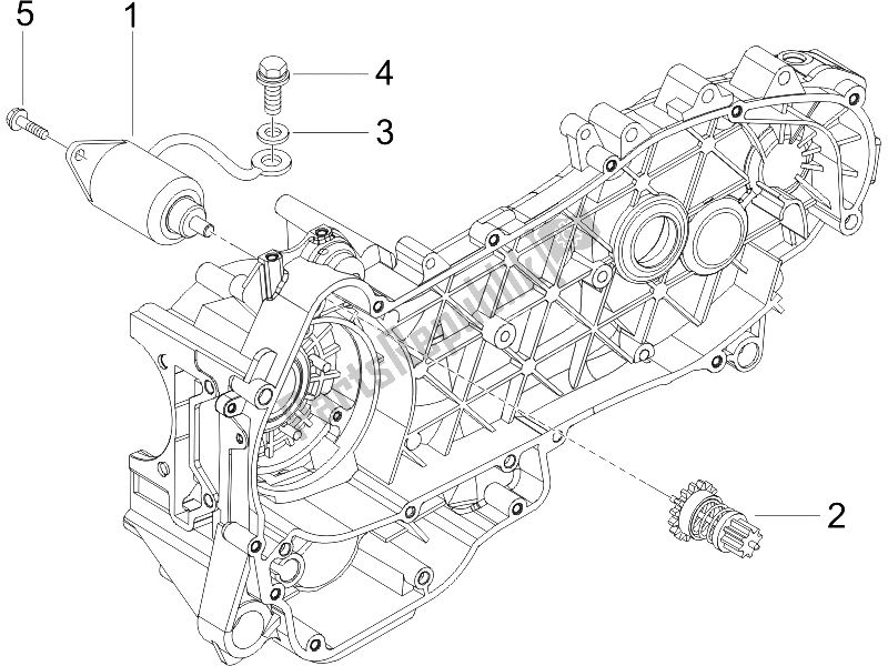 Tutte le parti per il Stater - Avviamento Elettrico del Gilera Runner 200 VXR 4T E3 2006