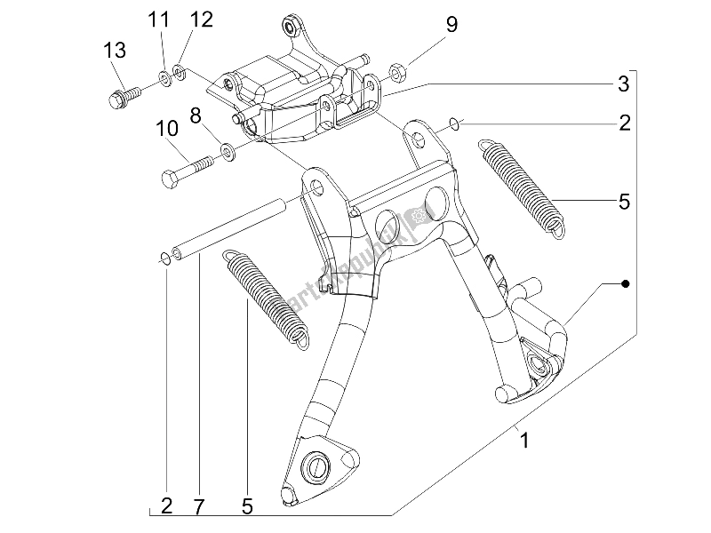 Toutes les pièces pour le Des Stands du Gilera Stalker Special Edition 50 2007