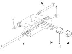 Swinging arm